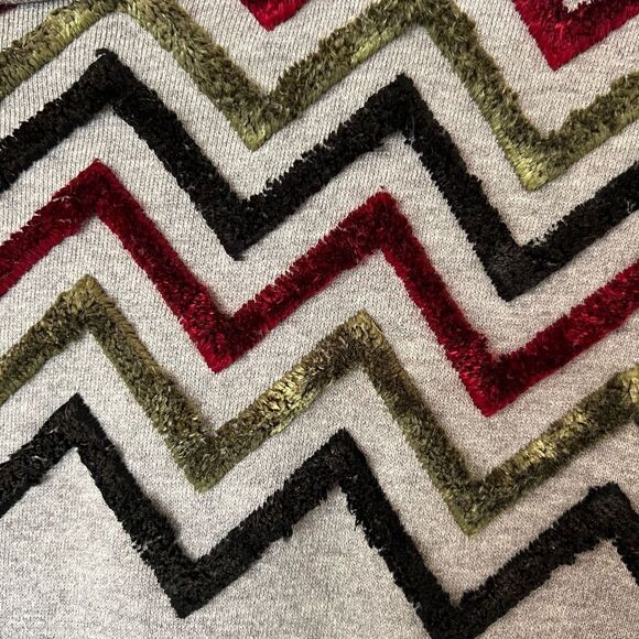 Faith Connexion Chevron Embroidered Sweatshirt - Picture 4 of 8